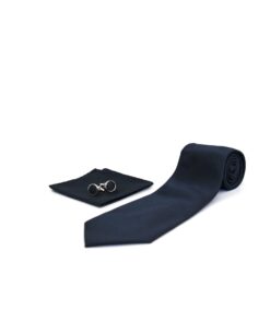 juodas kaklaraištis rinkinys