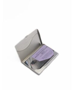 metalinis kortelių dėklas