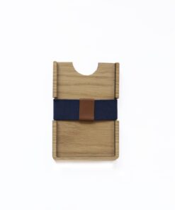 medinis kortelių dėklas