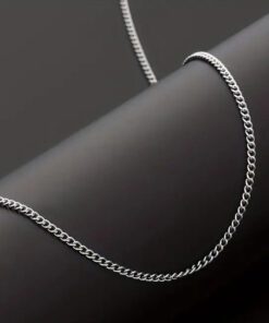 sidabro spalvos grandinėlė